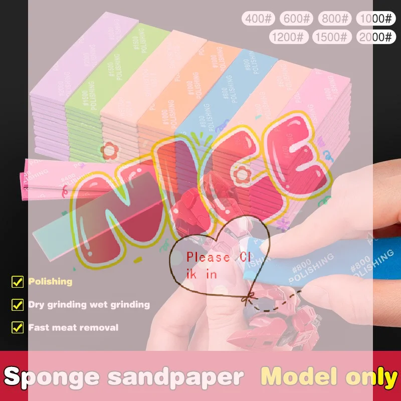 

9Pcs For Assembling Model Build Tools Hobby DIY MS-E400~1200 Semi-rigid Sanding Sticks Plastic Model Building Toys Polishing Rod