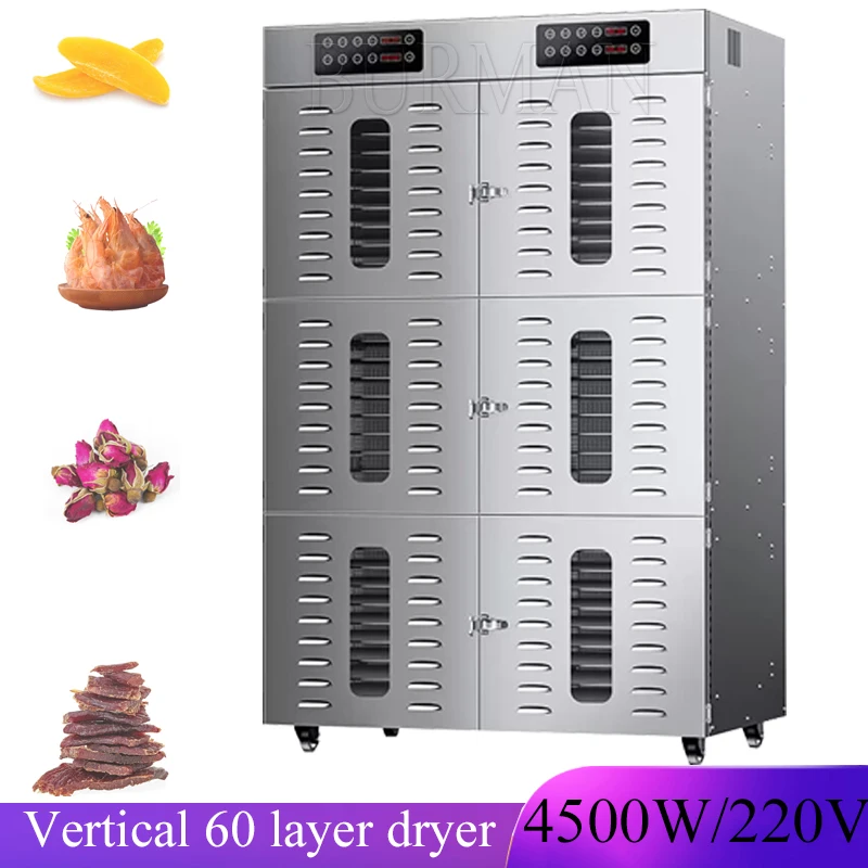 

Food Drying Machine Commercial Food Dehydrator 90 Layers Fruit Dryer With Seperately Temperature Control