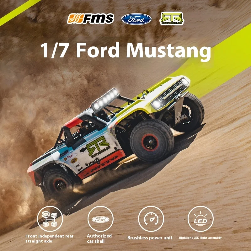 

Fms 1/7 Fierce Horse U4 Simulation Remote Control Electric Four-Wheel Drive Racing Short Truck Off-Road Vehicle 10702 4074