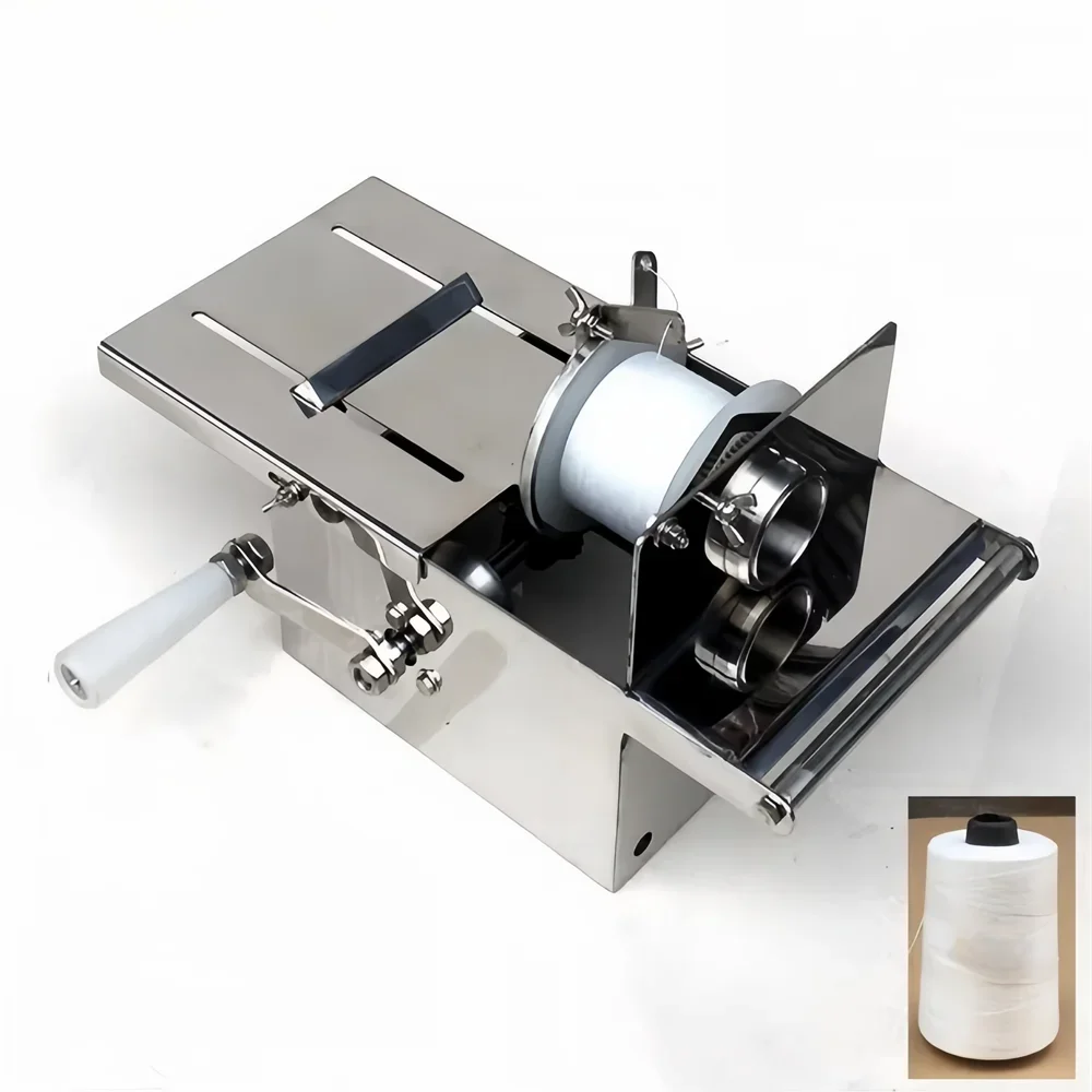 

【2026】Manual 52mm Sausage Binding Machine 304 Stainless Steel Sausage Knotter Sausage Processing Equipment