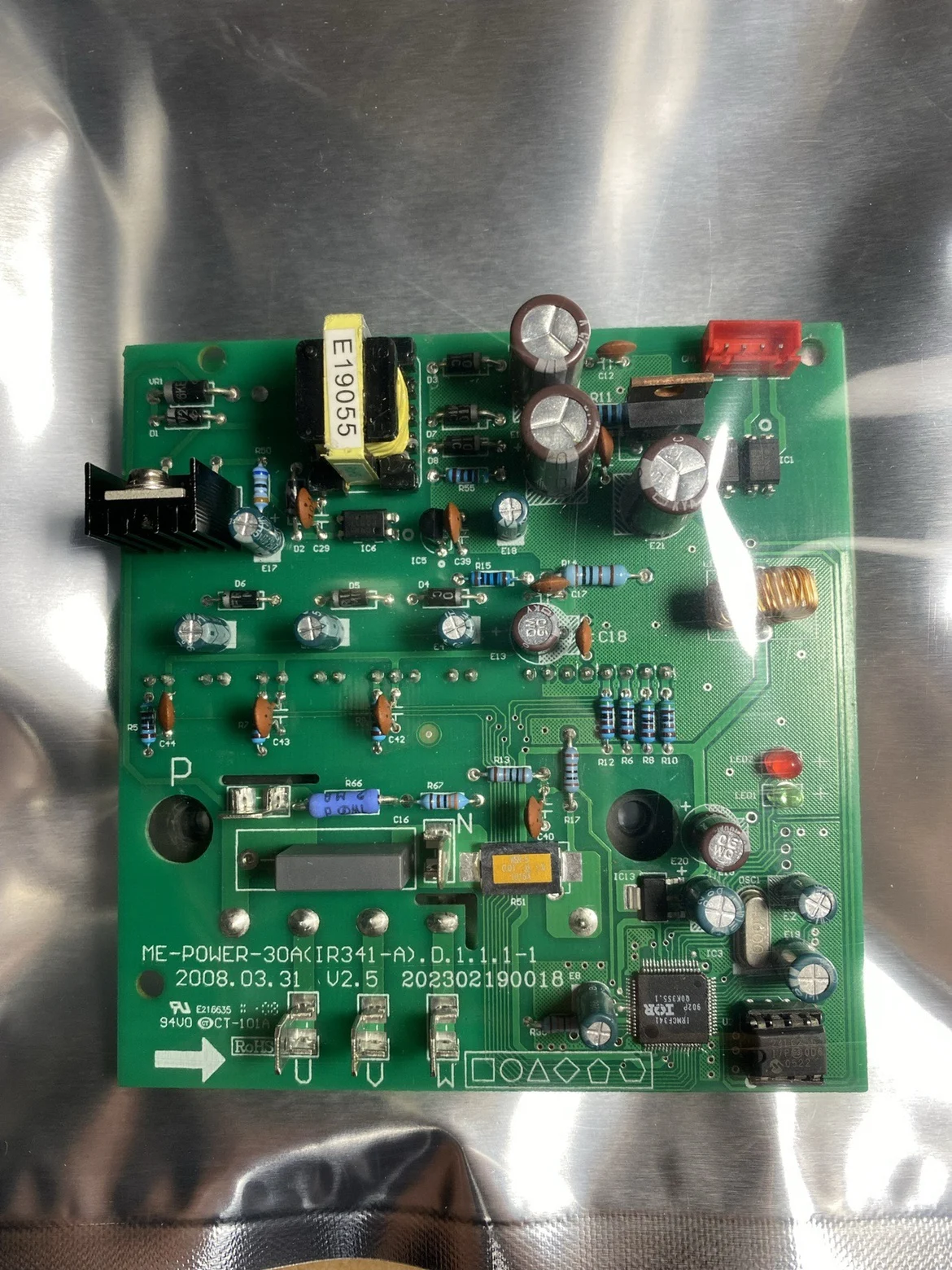 جديد لتكييف الهواء ME-POWER-30A (IR341-A) ME-POWER-30A(IR341-A).D.1.1.1-1 وحدة لوحة للقيادة