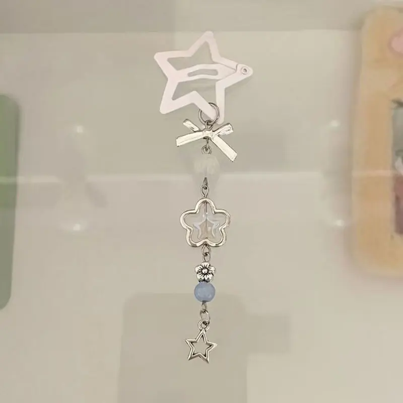 1pcs handmade bow hairpin fairy tale core y2k star jewelry