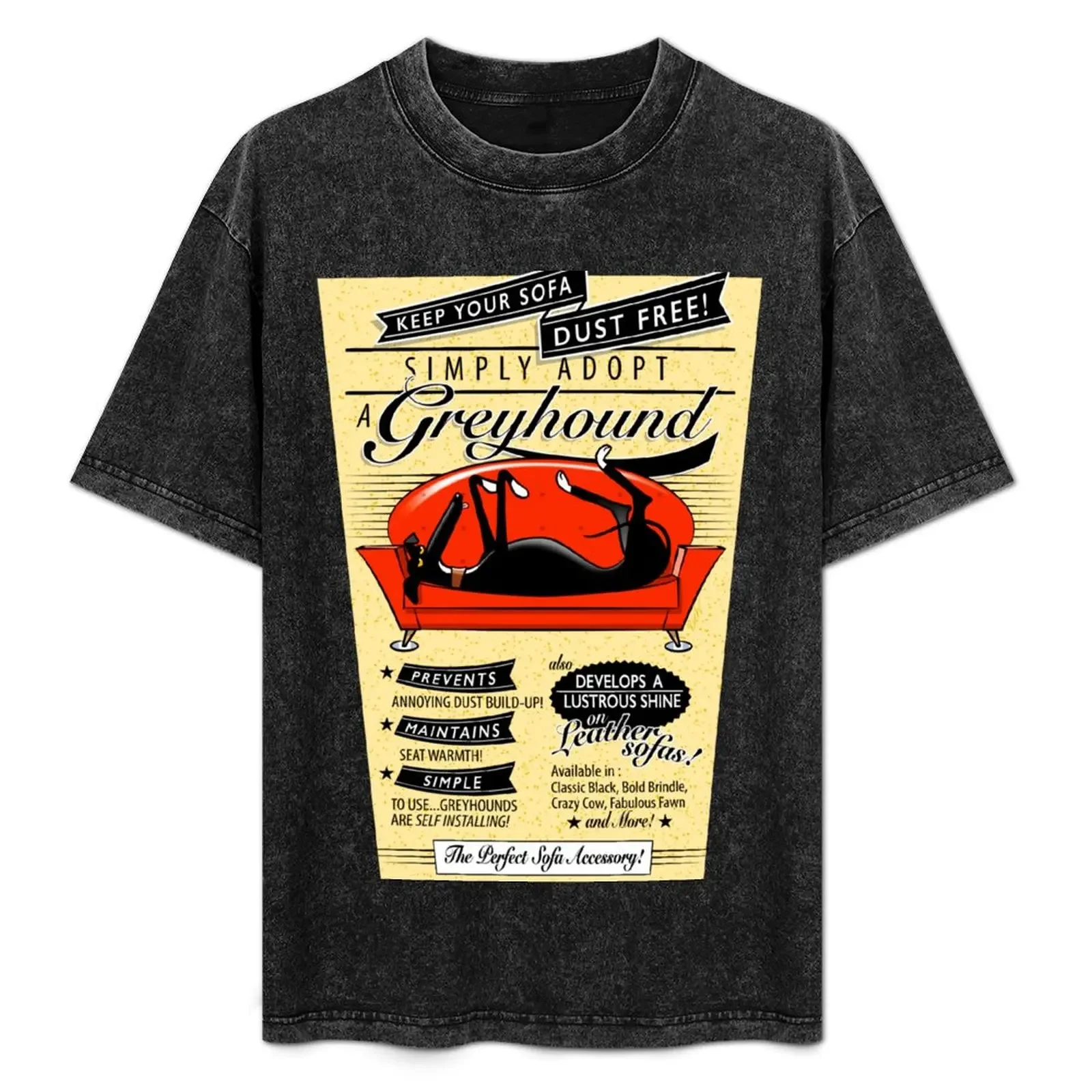 

Dust Free Sofa T-Shirt man t shirt luxury t shirts with prints man t shirt cotton shirts for man slim fit T-Shirt