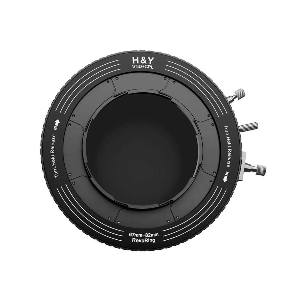 H&Y RevoRing MarkII Variable Neutral Density + Circular Polarizer Filter Camera Lens ND CPL Filter VND3-1000 Filters