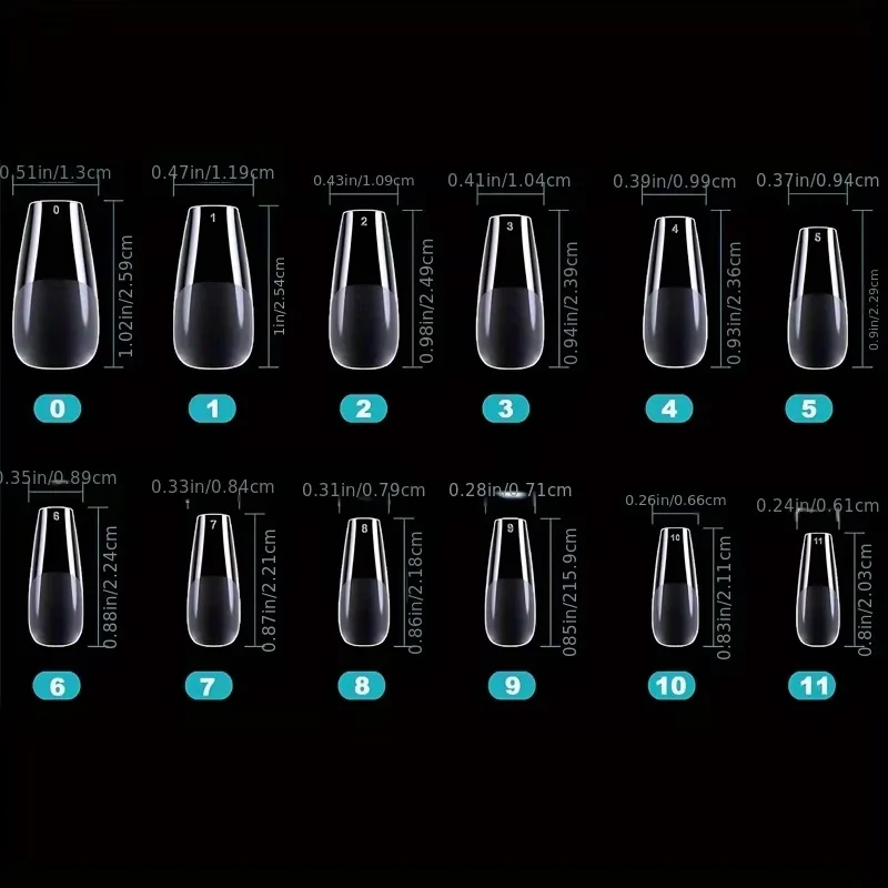 소프트 젤 네일 팁 600개 풀 커버리지 코핀 울트라 숏 아몬드 오벌 프레스 온 네일 익스텐션 팁 홈 DIY 네일 디자인용