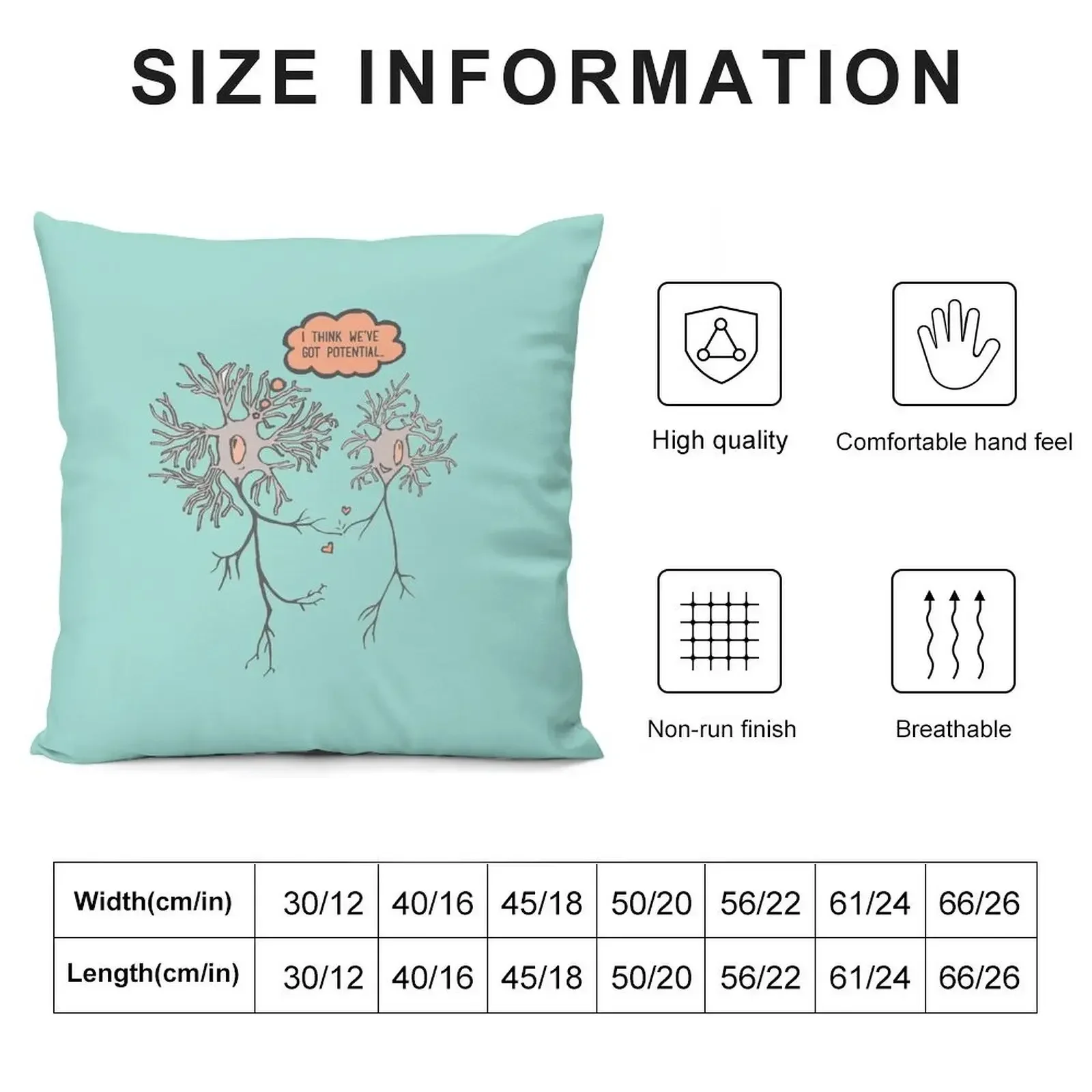 I Think We've Got Potential Throw Pillow Christmas Cushion For Home Rectangular Cushion Cover pillow