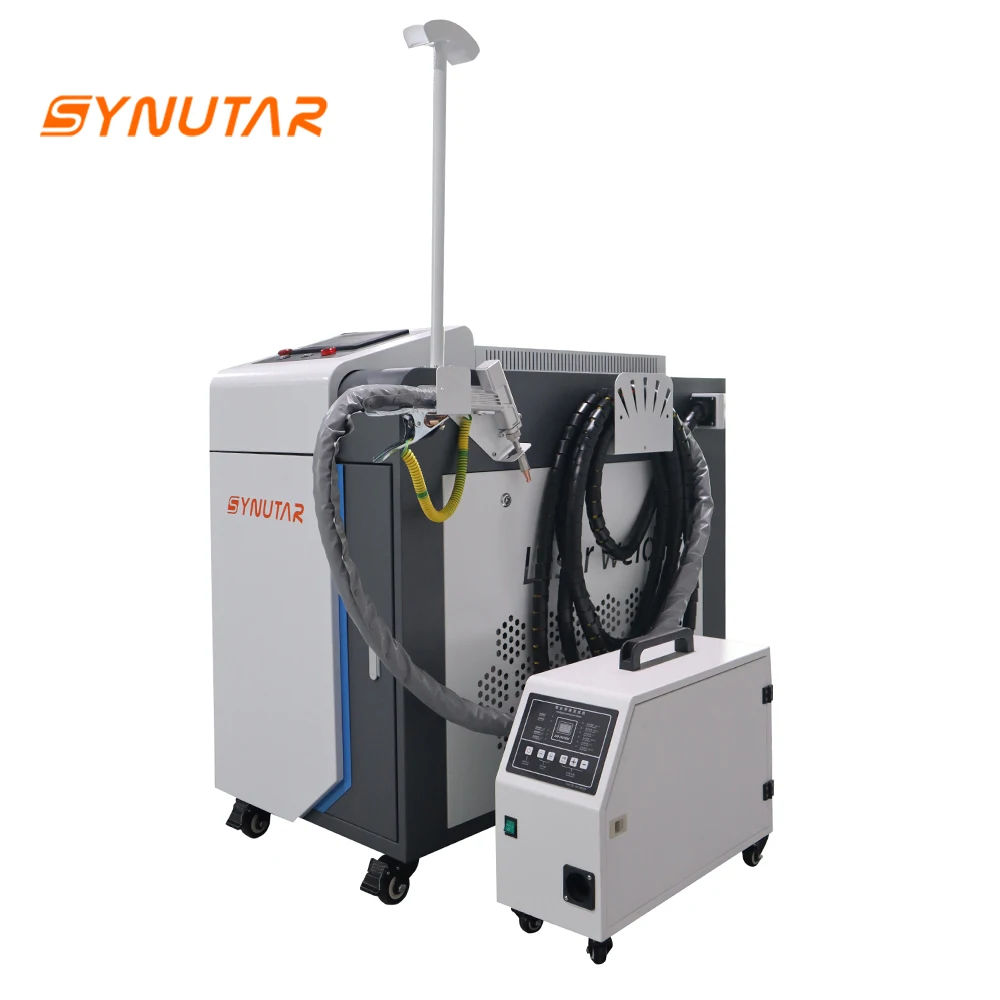 1500W完全水冷式ミニハンドヘルドファイバーレーザー溶接機（シングルワイヤフィーダー付き）