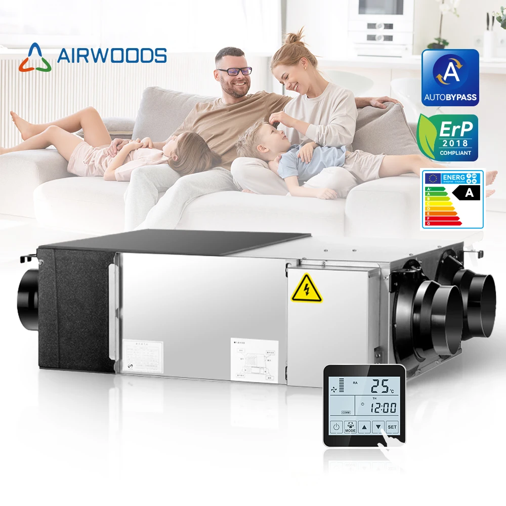 

Система вентиляции воздуха Простая установка Пластина Восстановление тепла Блок обработки свежего воздуха с фильтрацией и очисткой воздуха