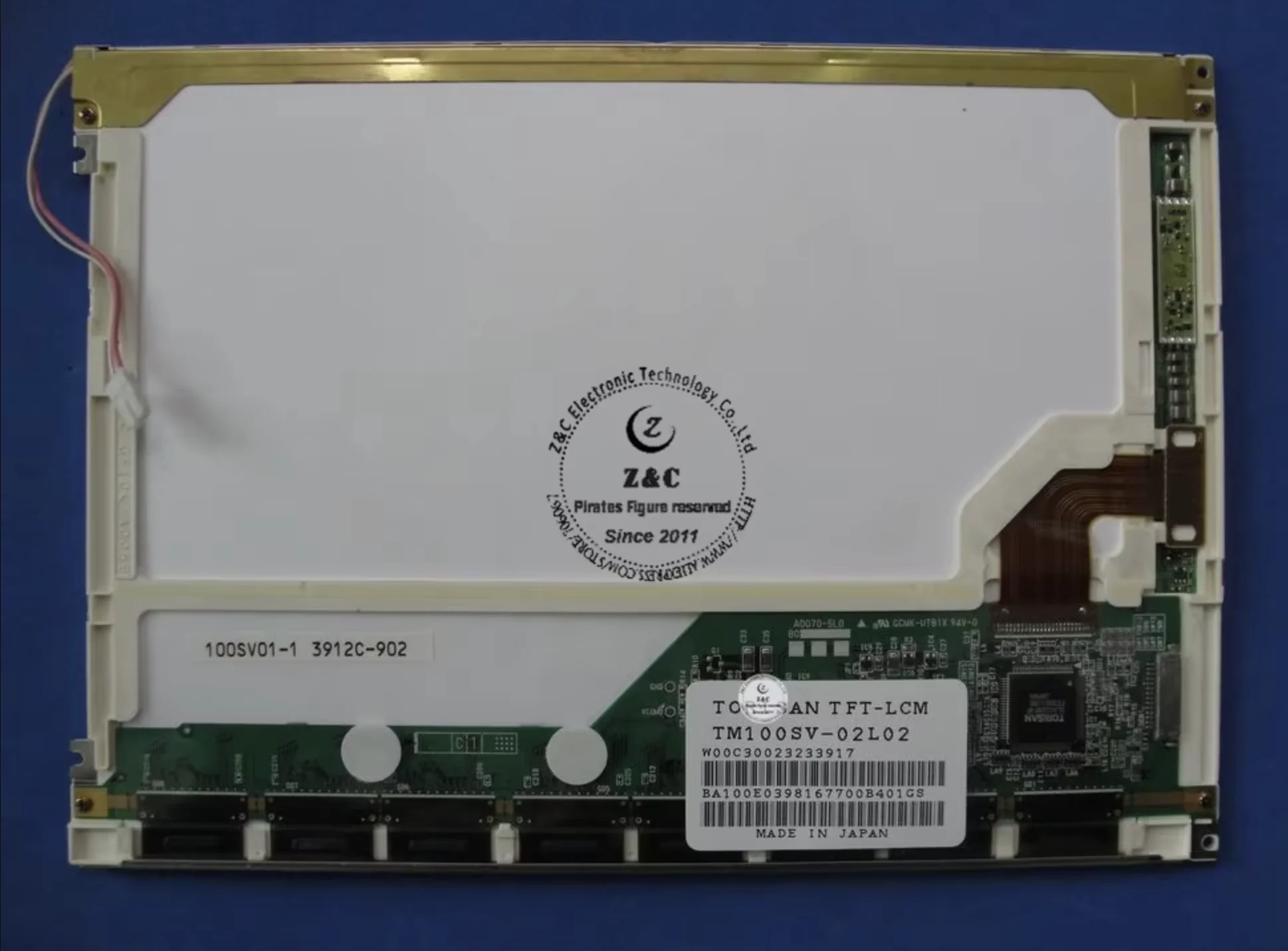 TM100SV-02L02 Original 10 inch 800*600 LCD Display for Industrial Equipment for Torisan