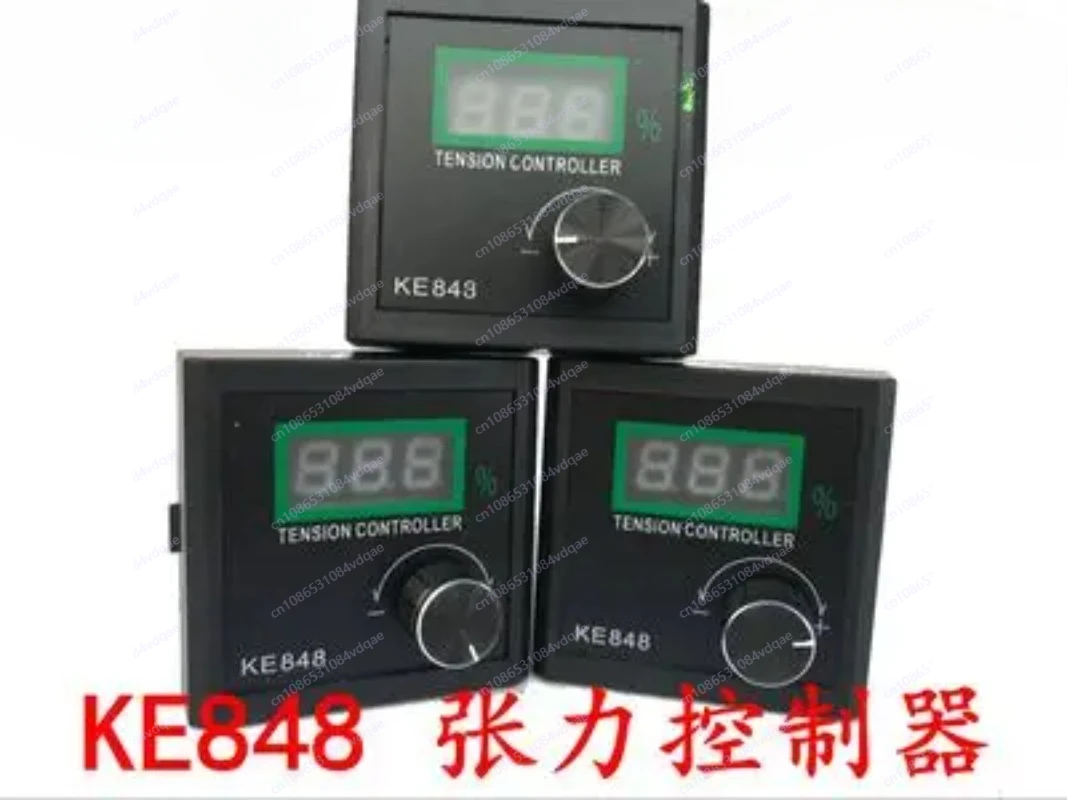 Manual Tension controller DC24V magnetic powder tEnsion controller, tensiOn regulator KE848 tensioN controller