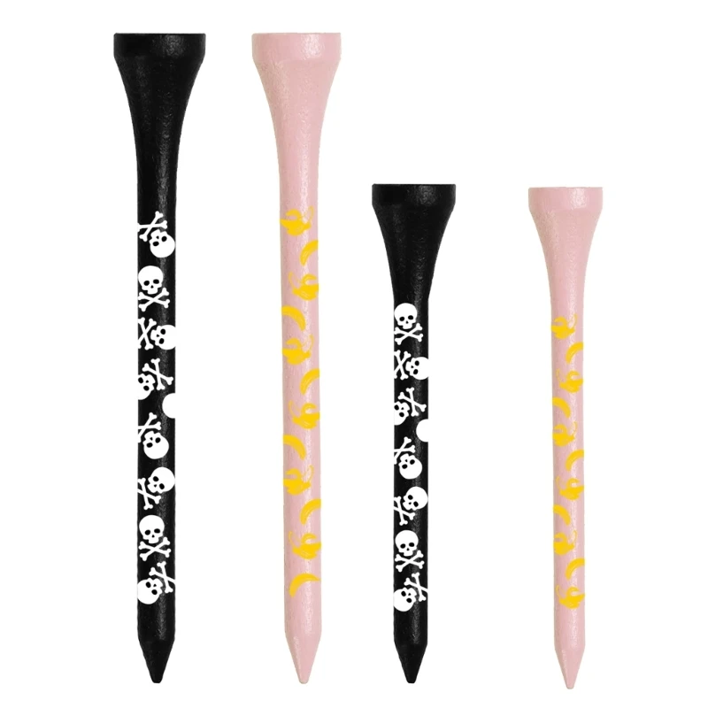 حزمة من 50 قطعة طويلة جولف تيز جولف ماركر تيز 3-1/4In 2-3/4 في كرات الغولف تيز خشبية جولف تيز الخيزران جولف تيز 83 مللي متر/70 مللي متر