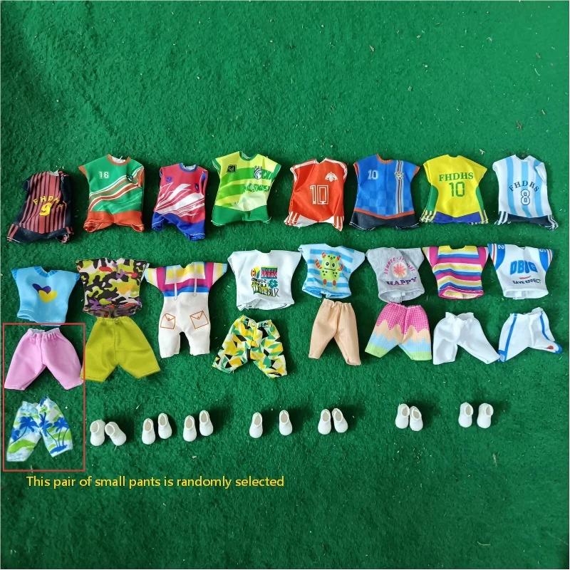 Bestseller Hochwertige 5,5 Zoll Puppenkleider Kinder 14cm Puppenzubehör Weihnachtskleid Mini-Badeanzug Geburtstagsgeschenk – Detail 2