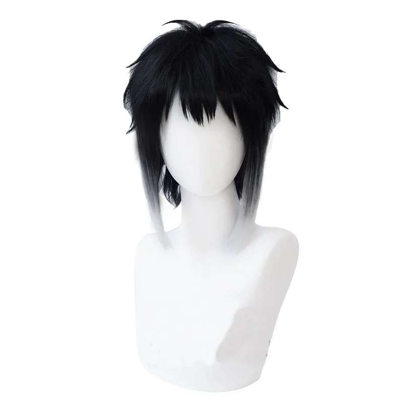 Traje de Cosplay de Anime Bungo Stray Dogs Ryunosuke Akutagawa, Trench y uniforme, disfraz de fiesta de Halloween, peluca Ryuunosuke, sombreros