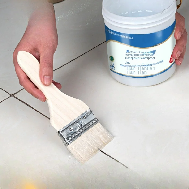 Transparent Waterproof Adhesive Acrylic Waterproof Coating Bathroom Smashing Free Brick Waterproof and Leak Sealing Material