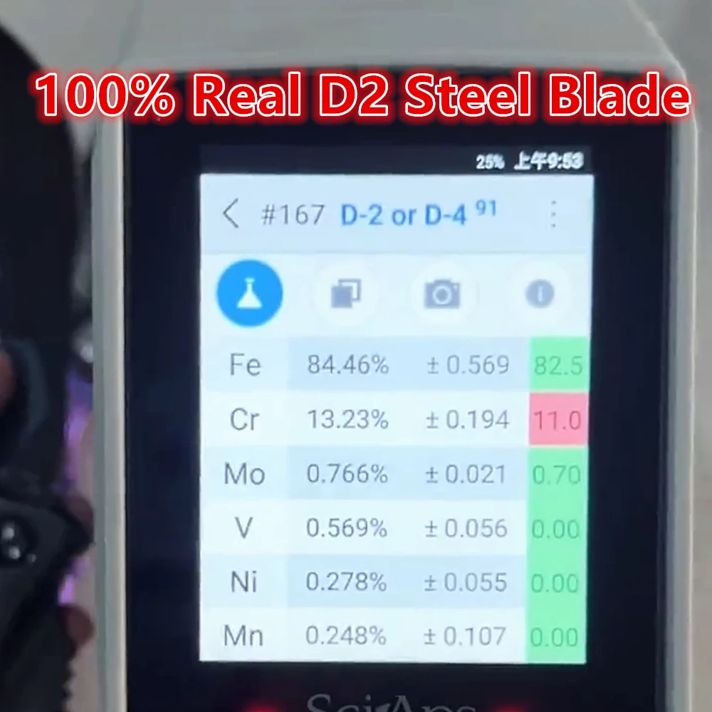 ماي ريال D2 بليد البرمائية سكين للفرد RamL دليل TC4 التيتانيوم مقبض السيراميك تحمل جيب التخييم هانت أداة EDC في الهواء الطلق