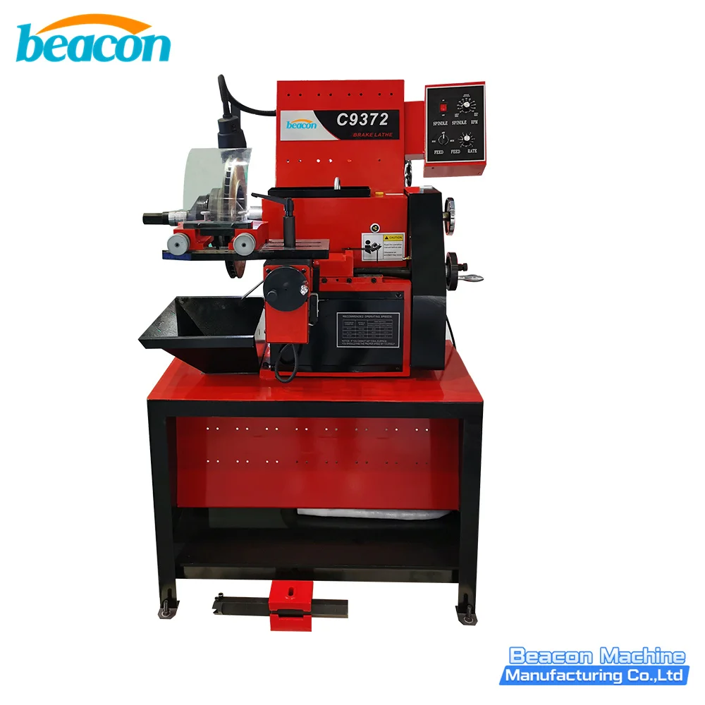 BEACON DIESEL Car Brake Disc Machine C9350C Disc Brake Grinding Machine for Car Brake Discs