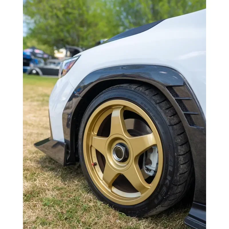 Custom 18x8.5 19x8.5 Chicane 5x112 Gloss Black Forged Split 5 Spoke Rim Set for GTI R and RS3 Premium