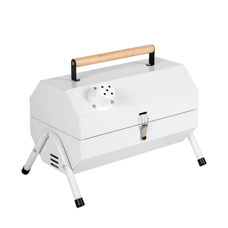 

Large Double-Sided Portable Charcoal Grill for Household for Courtyard Outdoor Camping BBQ Cooking