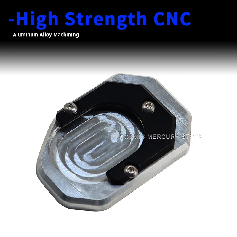 Motorcycle Parking Kickstand Extender Foot Side Stand Pad Support Plate For FANTIC CABALLERO SCRAMBLER / RALLY 125 250 500