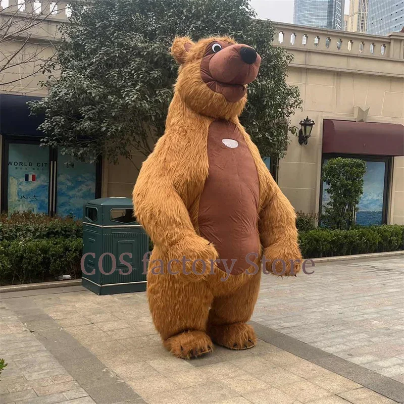 300cm Mashas and The Bear Birthday Ballons Decoration Cartoon costume  Anime Foil Balloon Cartoon Round Ballon Baby Party Gifts