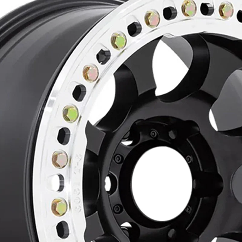 Внедорожные Beadlock 16, 17, 18, 19, 20, 21 дюйм, 5, 6, 8 отверстий, кованые колеса из алюминиевого сплава, спортивные колеса 4X4 по индивидуальному заказу