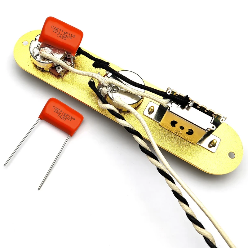 10Pcs Orange Tone Cap (Capacitor) SBE 715P/225P 104J/104K 0.1UF 400V for Electric Guitar