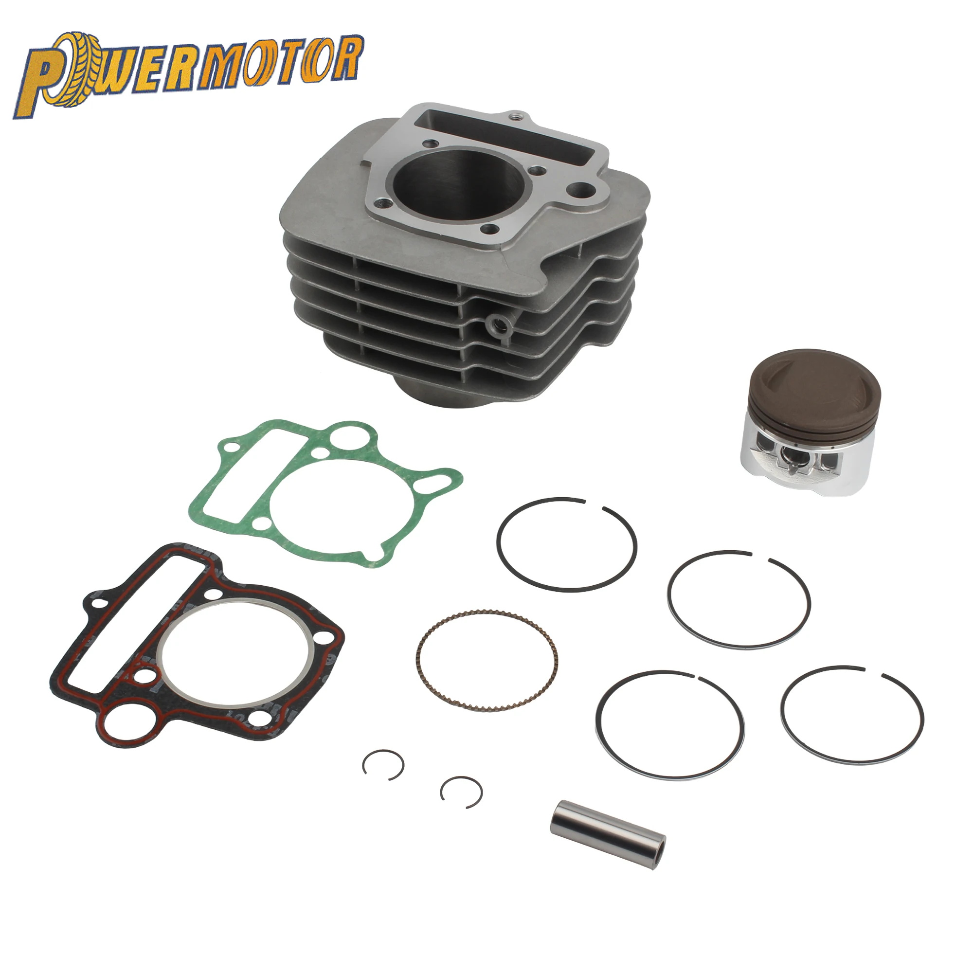 

Motorcycle Cylinder 56mm Bore Body Piston Ring Gasket Kit For YinXiang 140CC 150CC YX140 YX150 1P56YMJ 1P56FMJ 1P56FMJ-5 Engine