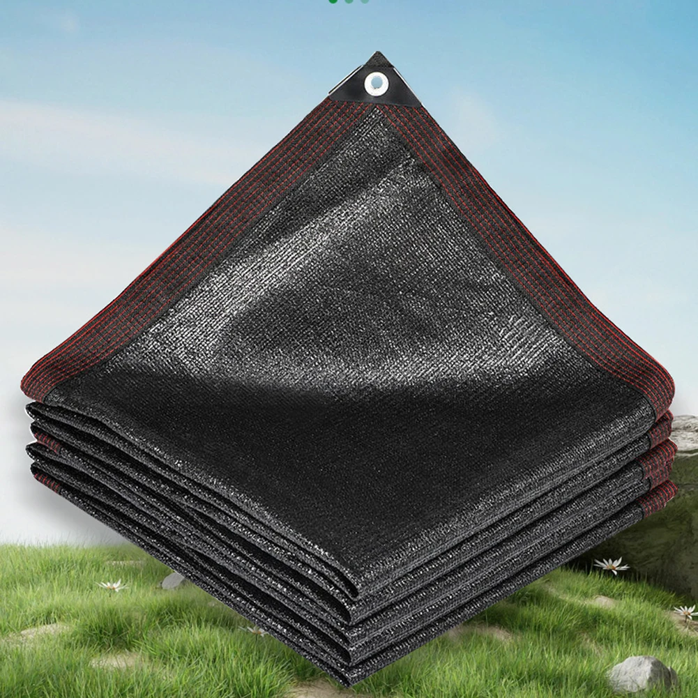 

Fitment Garden Netting Black Sun Shade Cloth Mesh Tarp Easy Installation Greenhouse Grommets Mesh Fabric Shade Cloth