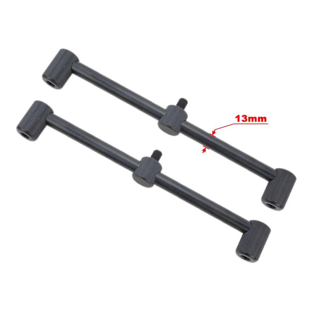 Hirisi Aluminium Carp Fishing Rod Support Buzz Bars for 2 Fishing Rods Fishing Tackle Accessories