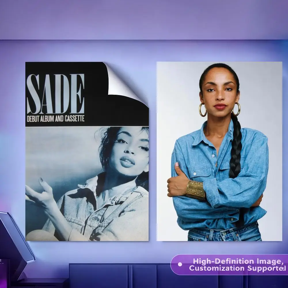 Singer S-sade Band Painting Calligraphy HD Canvas Poster Crease Free Waterproof All Space Wall Decor