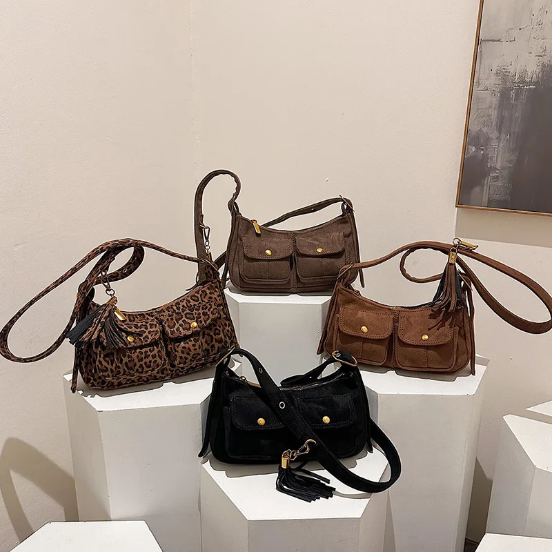 

2025 New Niche Vintage Shoulder Bag for Women Genuine Leather Multi-way Crossbody Purse Retro Chic Large Capacity Tote for Work