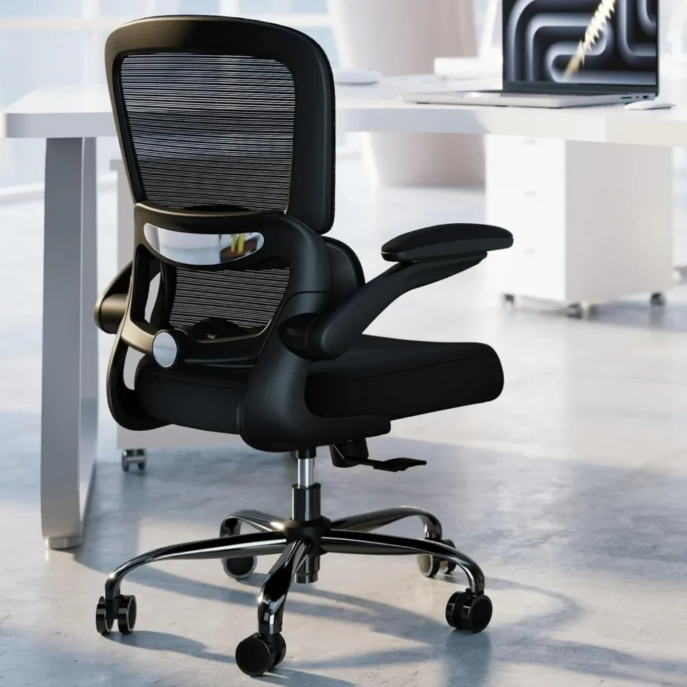 

Ergonomic Desk Chair with Adjustable Lumbar Support, Mesh Computer Chair, Executive Chair for Home Office Comfortable