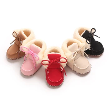 Blotona Baby Winter Warme Snowboots Binden Baby Eerste Rollator Schoenen Voor Kerst, Babyshower