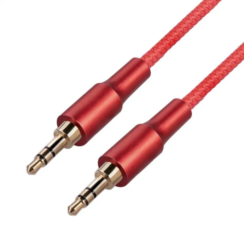 RYRA-Cable auxiliar de altavoz para coche, Adaptador de Audio macho a macho de 3,5mm para altavoz, TV y portátil, 3,5mm