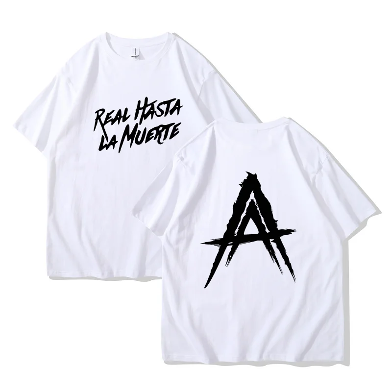 

Футболка Мужская/женская с графическим принтом, модная рубашка в стиле «хип-хоп», топ свободного покроя в стиле рэпера, АА