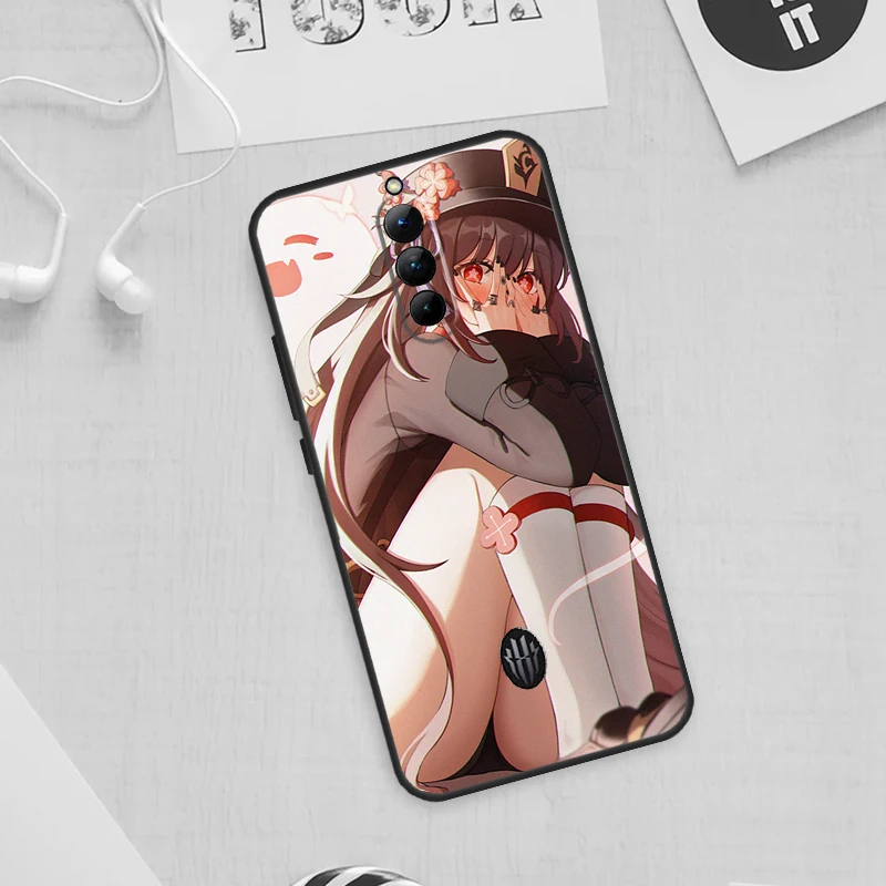 Sexy Girl Genshin Impact Phone Case For ZTE Nubia Red Magic 8 8S 9 Pro Plus RedMagic 6S 7S 6 7 Pro 5S 5G 6R Cover