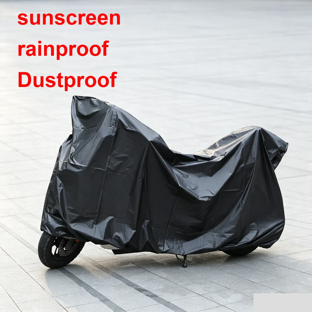 Motorcycle Cover Sunproof Dustproof Waterproof Bike Scooter Electrombile Universal PEVA material