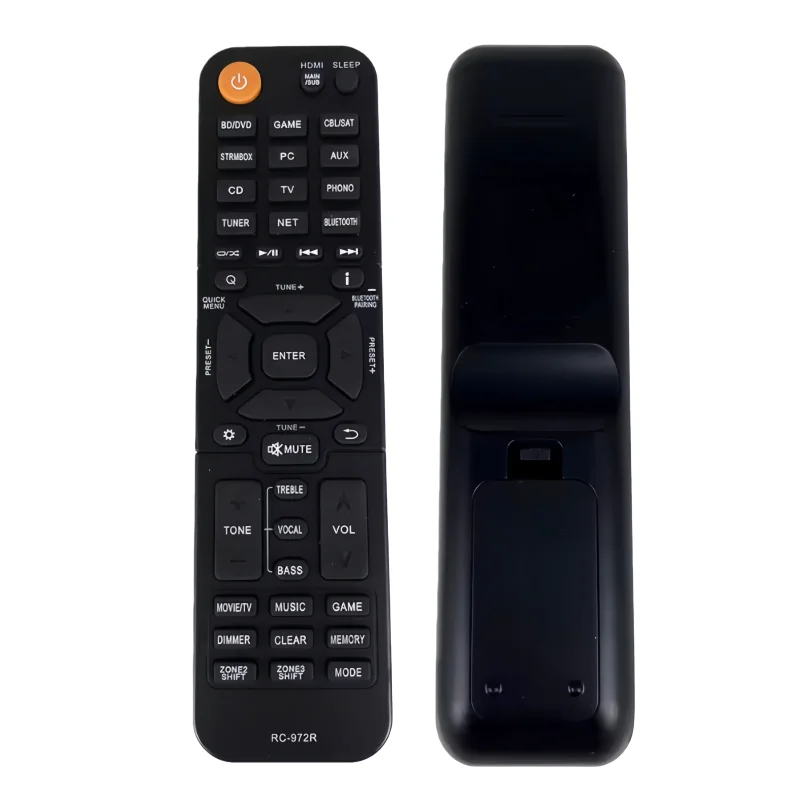 Onkyo RC-972R Remote Control Compatible with TX-NR797 TX-RZ840 TX-NR696 TX-NR595 TX-NR6050 TX-NR6100 TX-RZ50 Audio Systems Spare