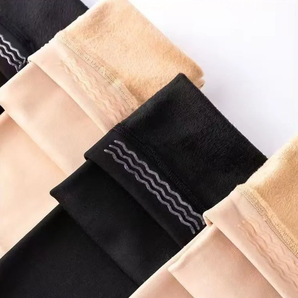 

1 шт., нескользящие гольфы с силиконовой ручкой, женские утолщенные гольфы на флисовой подкладке, подходят для катания на лыжах