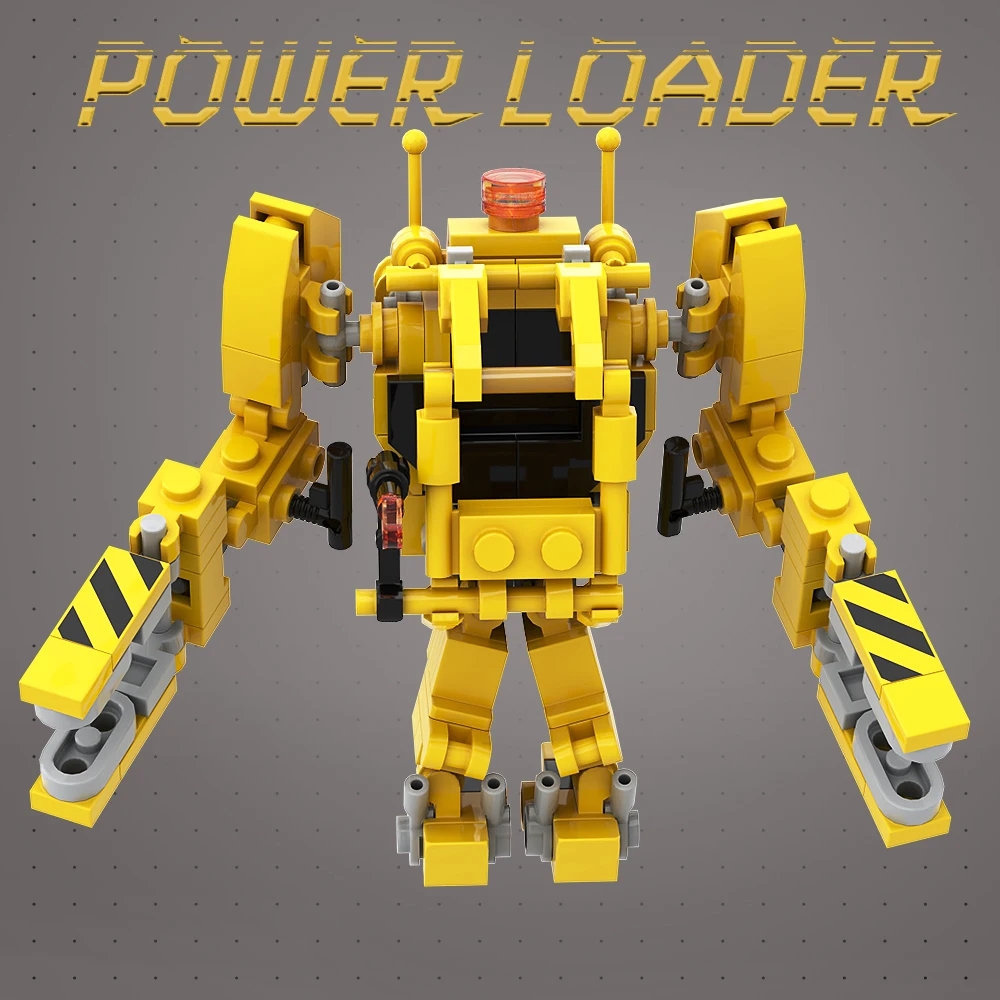 Aliens Power Loader Bricks, DIY Model Toys Kits, Building Blocks, Presentes de aniversário para crianças e adultos