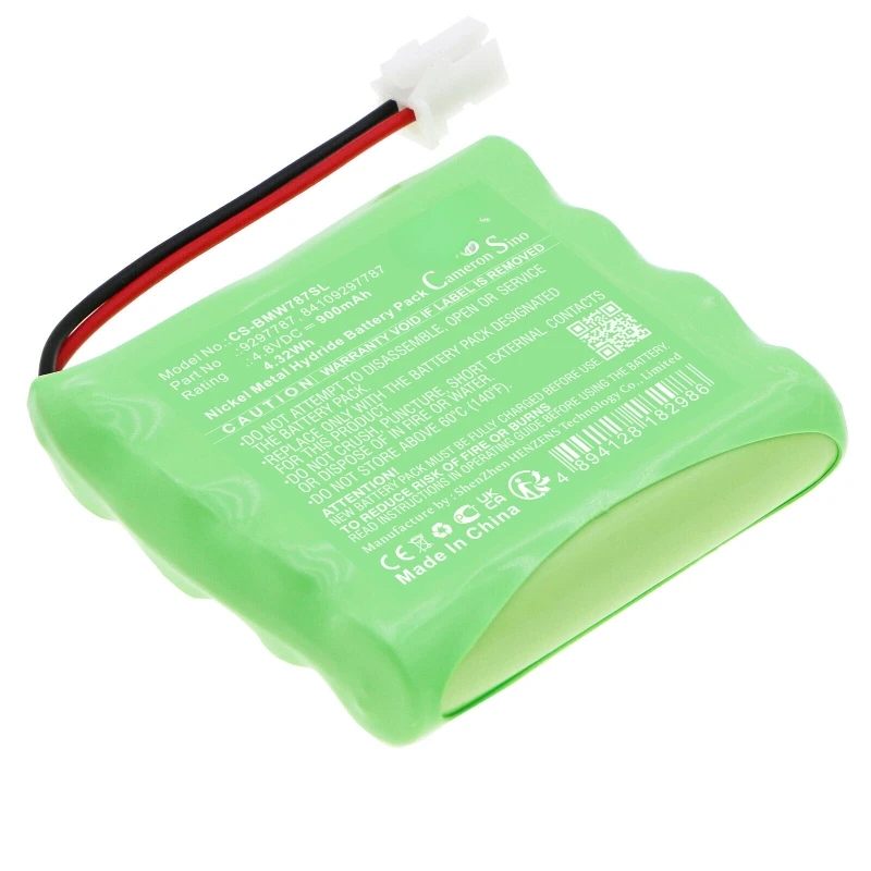 For BMW 5-T?rer F55 6er F06 6er F12 84 10 9 297 787 900mAh 4.8V Battery 2pcs