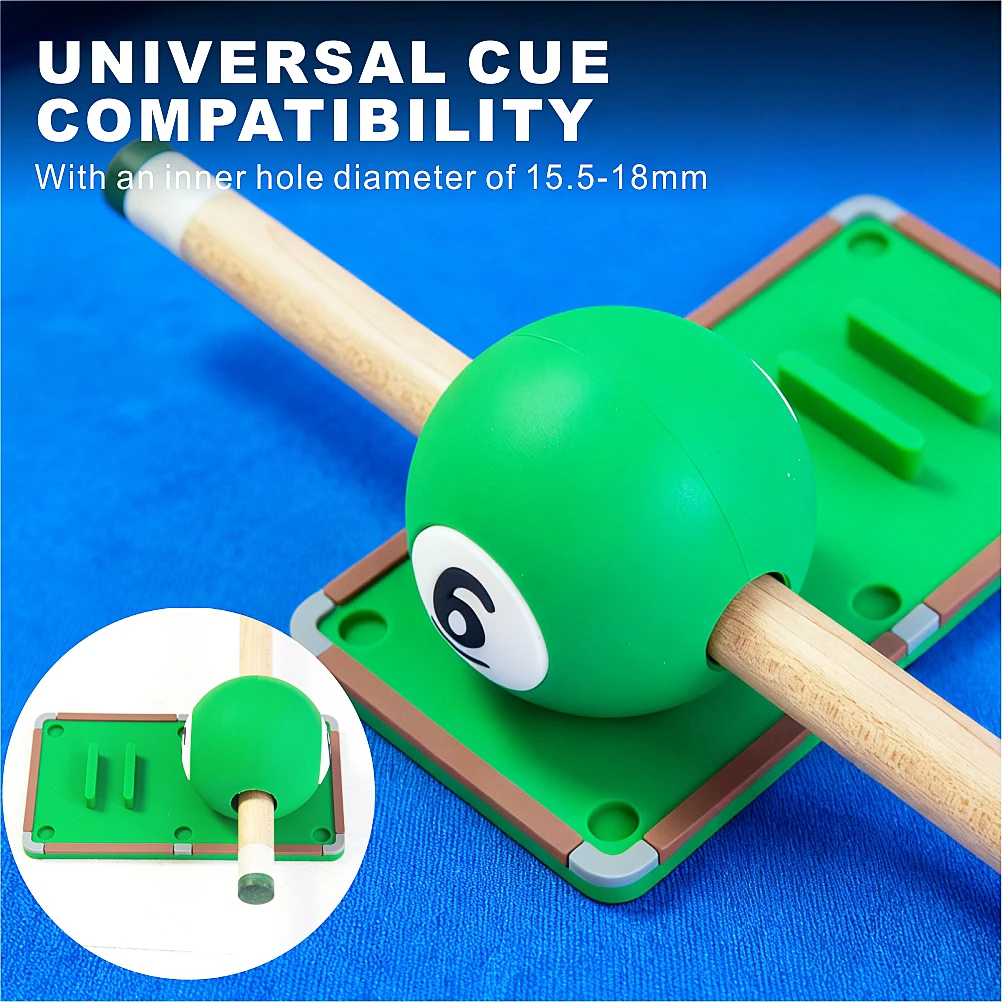 Billiard Cue Accessories Multi-Functional Billiards Training Aid Mobile Phone Holder For Pool Cue Snooker Cue Basic Exercises Bi