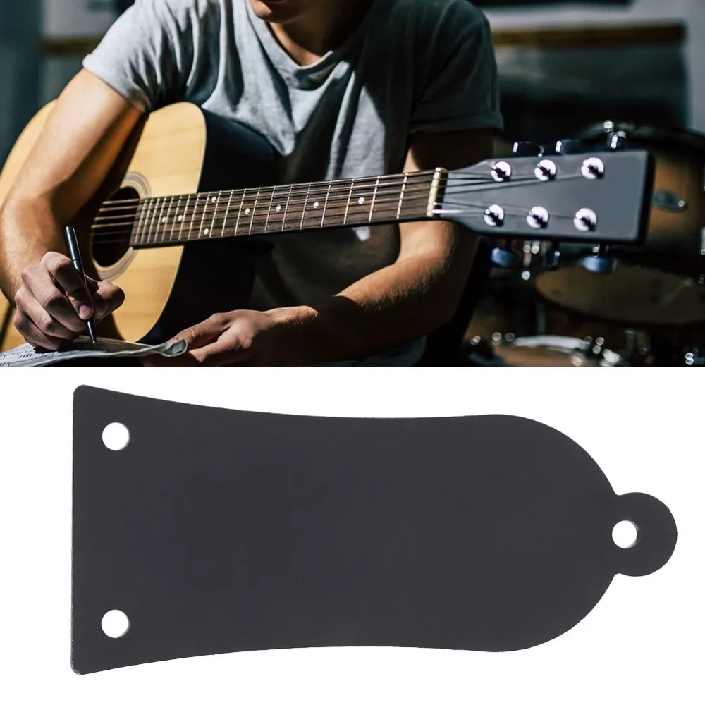 2PCS 3 Holes Metal Truss Rod Cover With Screws Metal Electric Guitar Rod Cover Gold/Silver/Black Guitar Truss Rod Cover