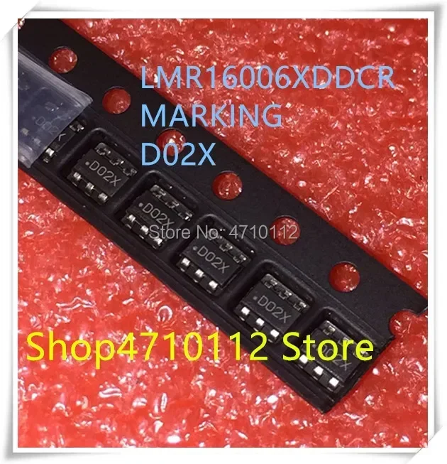 NEW 10PCS/LOT LMR16006XDDCR LMR16006X LMR16006 MARKING D02X SOT23-6 IC