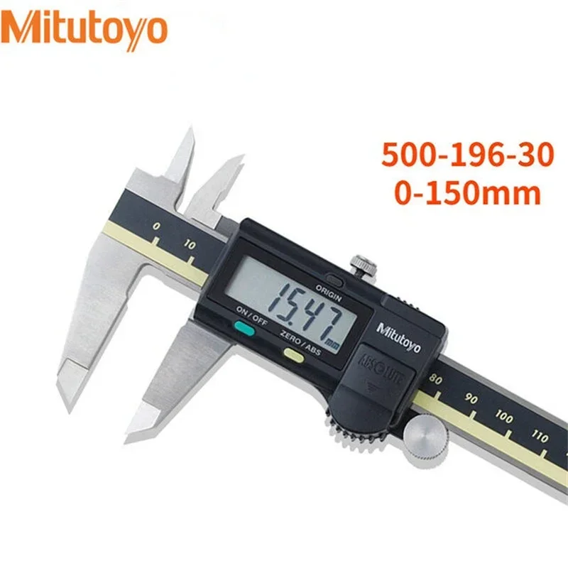 

Mitutoyo Digital Caliper Vernier Caliper 0-150mm 0-200mm 0-300mm LCD Electronic Measurement Stainless Steel Measuring Tools