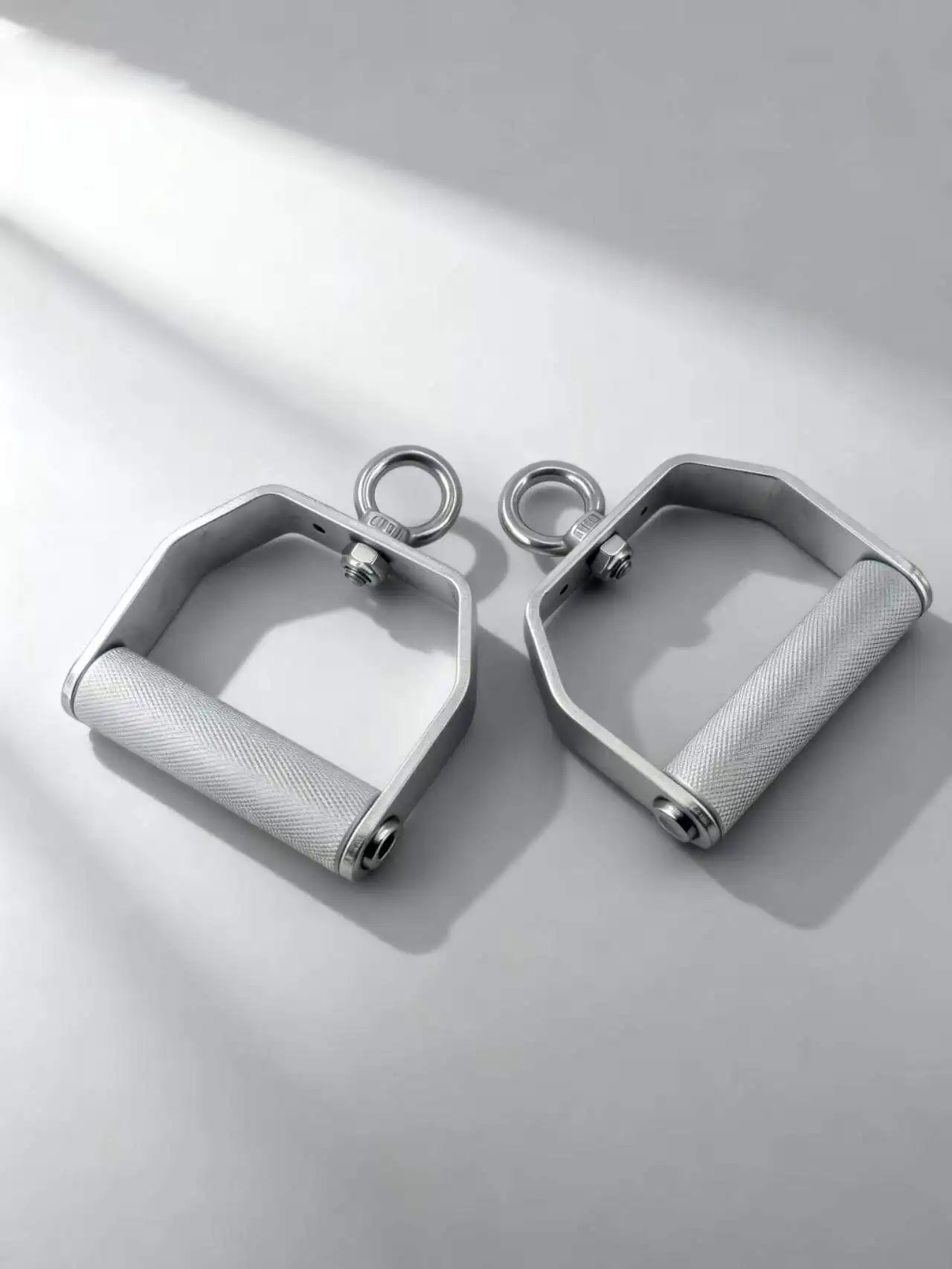 Gantry accessories High pull-down handle Aluminum alloy handle D-type universal rotating handle Fitness equipment accessories