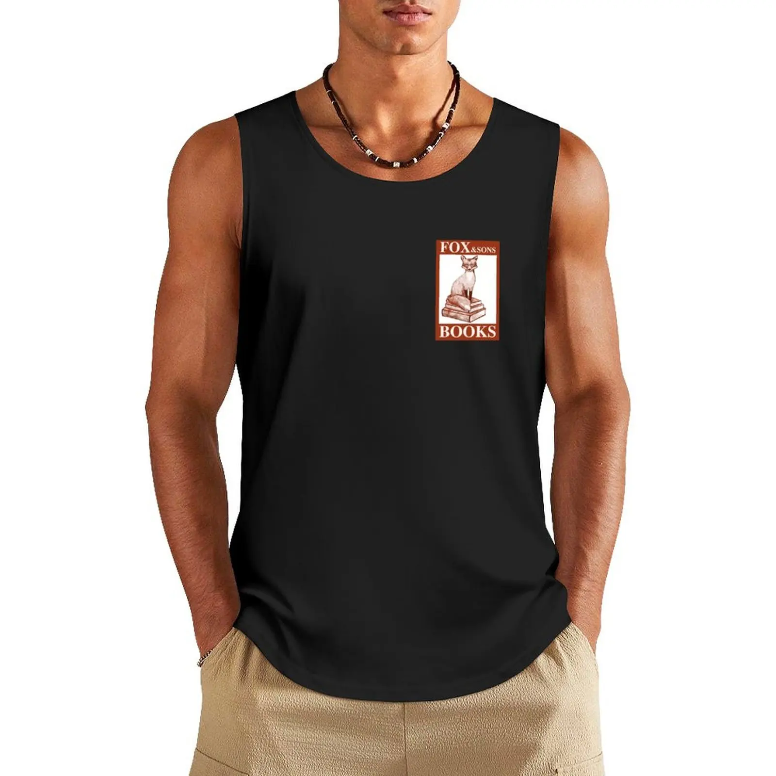 

You've Got Mil: Fox and Son's Books Tank Top Short sleeve Men's t shirt Men's sports t-shirt Men's summer t-shirt