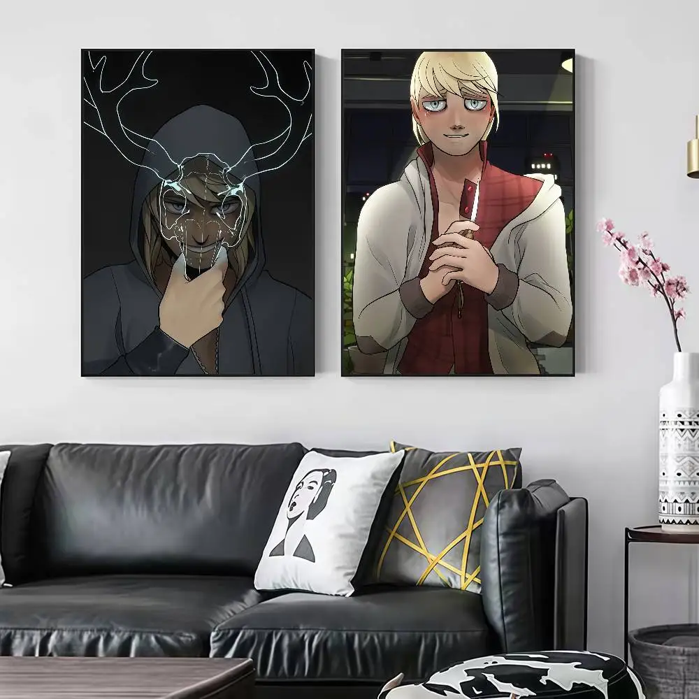 Game L-Lawrence O-Oleander Peelable Self-adhesive Poster Stickers Are Suitable For Frameless Wall Decoration In A Room