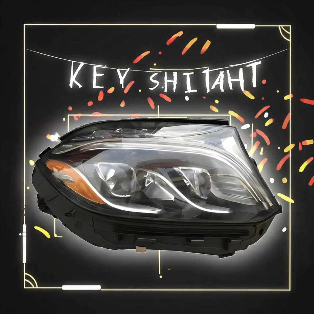 

Для Mercedes Benz GLS-Clacc W166 X166 Фара в сборе Автомобильный светильник Оригинальный США LED GLS550 GLS63 AMG OEM A1669066603 A1669066503