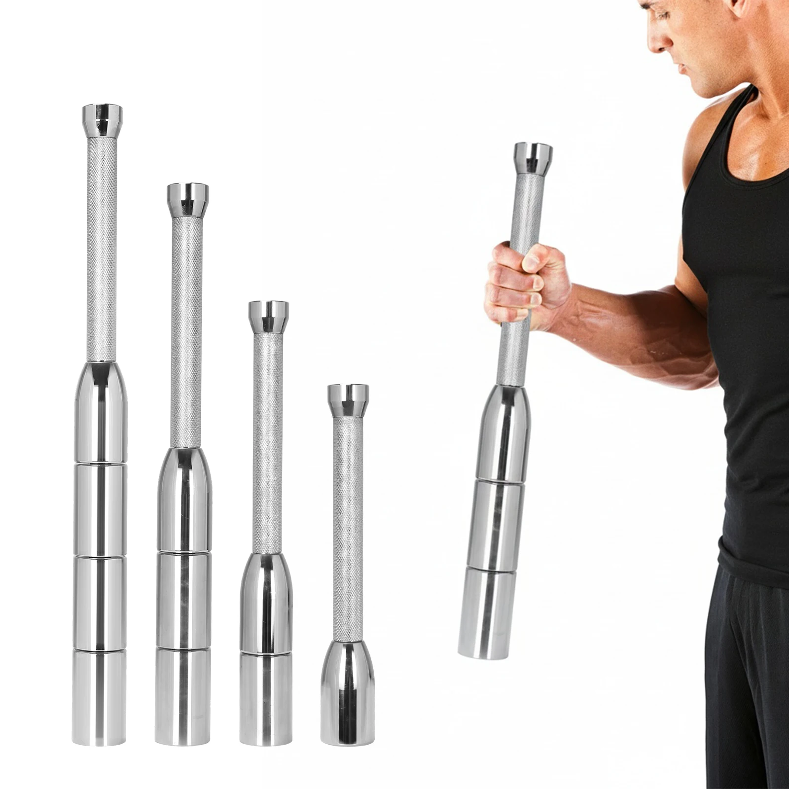 

Многофункциональный утяжеленный молот-гантель (мэйсбелл/клаббелл) для силовых тренировок, упражнений для хвата и развития предплечий